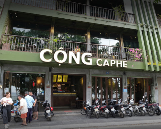 Cộng cà phê - Một chút hoài cổ ẩn mình giữa Hà Nội náo nhiệt