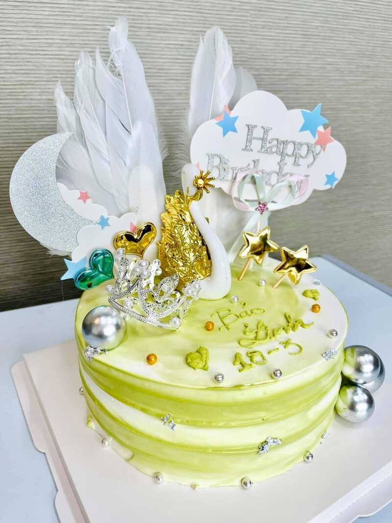 Bánh sinh nhật Happy birthday Anh Phước - Chúc anh nhiều sức khỏe và tất cả  những điều tốt đẹp nhất MS1230 - Bánh sinh nhật bông lan trứng muối Tp. HCM