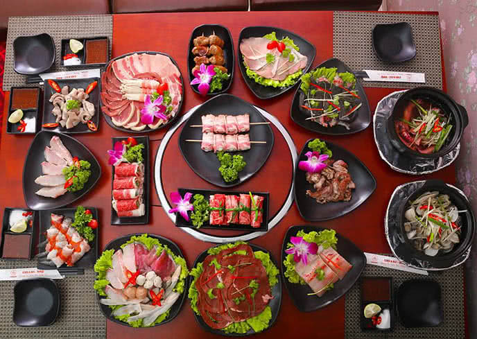 Ấn tượng với phong cách bài trí của nhà hàng thịt nướng buffet Mishagi