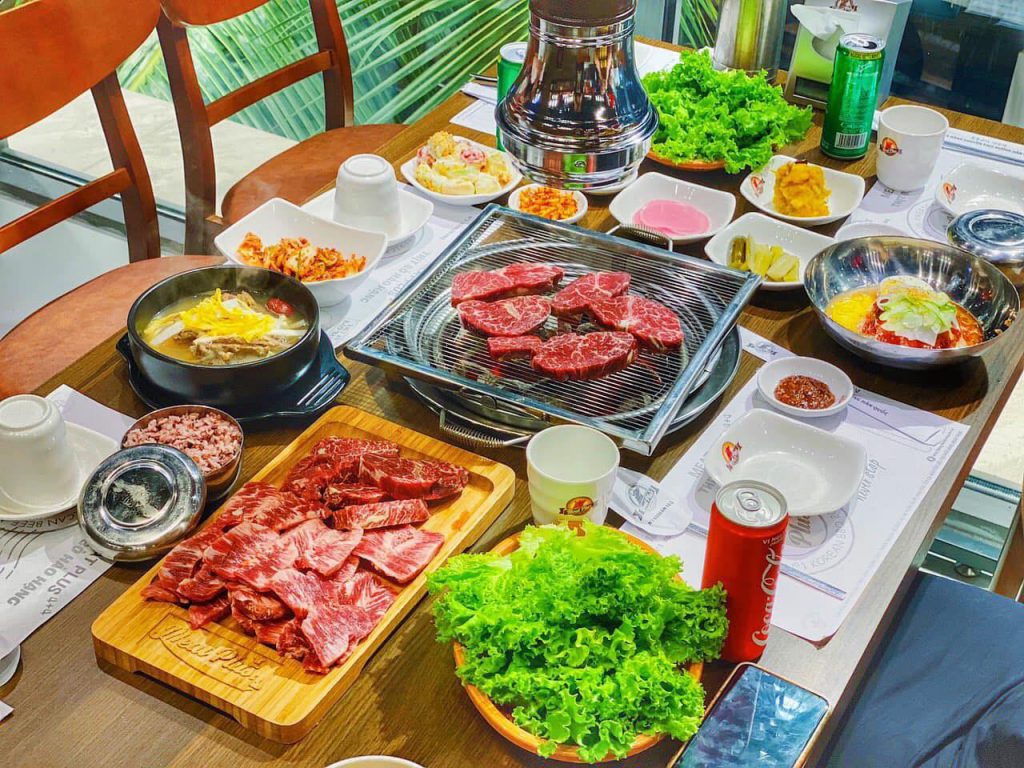 Meat Plus Hồ Tây có món thịt nướng Hàn Quốc Hà Nội đúng chuẩn