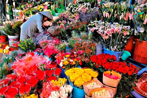 Kinh nghiệm đi chợ mua hoa