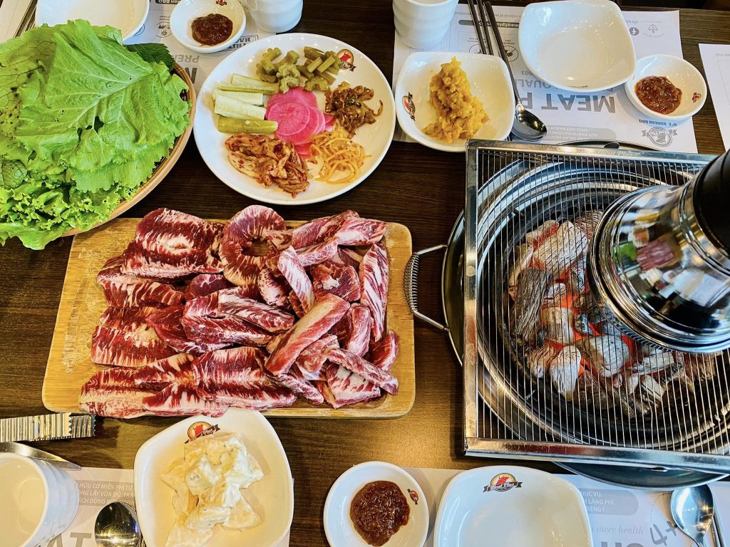 Meat PLus Hồ Tây - Nhà hàng thịt nướng chuẩn Hàn