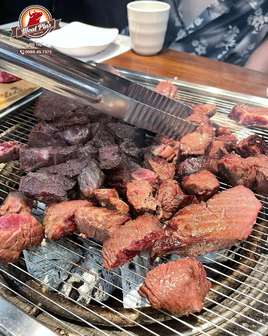 Thịt được nhập khẩu trực tiếp từ Hàn Quốc