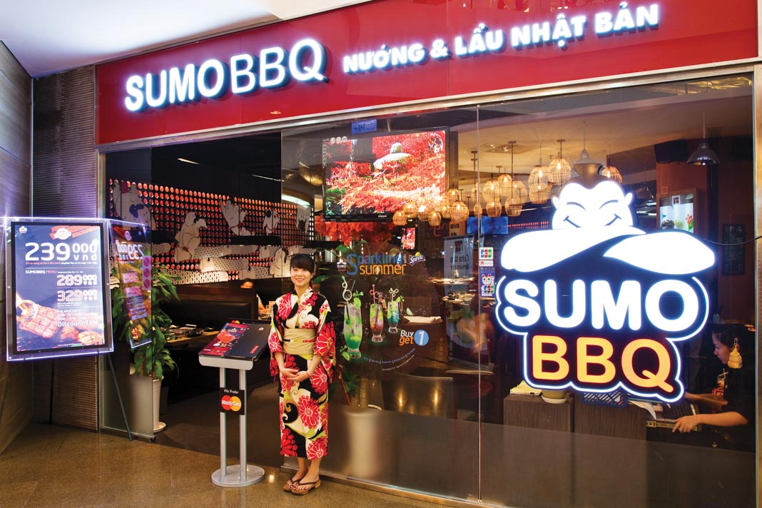 Sumo BBQ là chuỗi nhà hàng ẩm thực Nhật Bản chuyên buffet lẩu nướng đa dạng với hơn 200 món