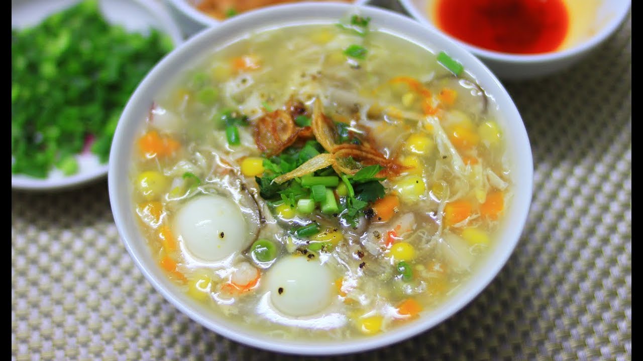 Soup là món ăn quen thuộc trên bàn tiệc Việt Nam